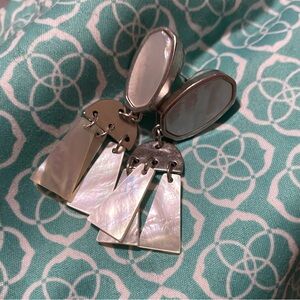 Kendra Scott Mother of Pearl Earrings